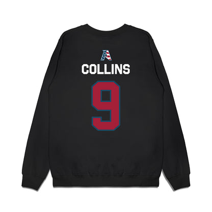 Arkansas - NCAA Football : Charleston Collins - Patriotic Collection Premium Crewneck Sweatshirt-1