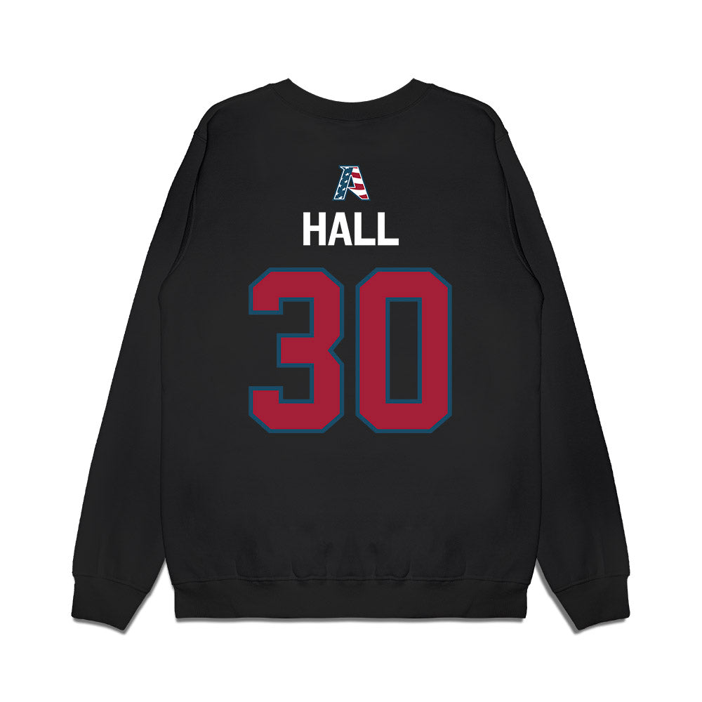 Arkansas - NCAA Softball : Khamari Hall - Patriotic Collection Premium Crewneck Sweatshirt-1