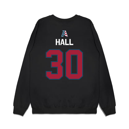 Arkansas - NCAA Softball : Khamari Hall - Patriotic Collection Premium Crewneck Sweatshirt-1