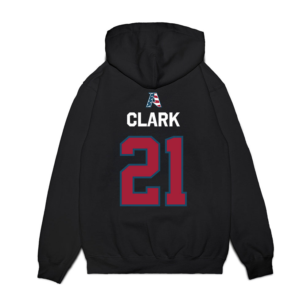 Arkansas - NCAA Baseball : Brenton Clark - Patriotic Collection Premium Hooded Sweatshirt-1