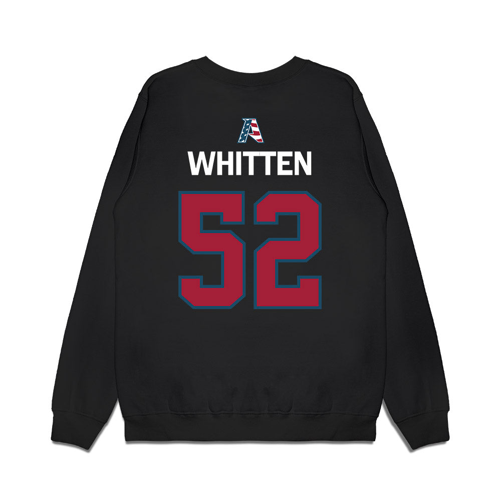Arkansas - NCAA Football : Donovan Whitten - Patriotic Collection Premium Crewneck Sweatshirt-1