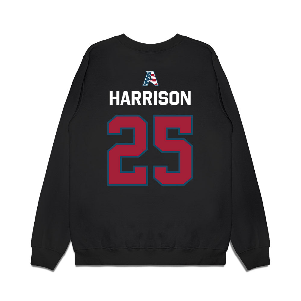 Arkansas - NCAA Softball : Cameryn Harrison - Patriotic Collection Premium Crewneck Sweatshirt-1