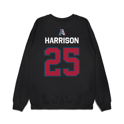 Arkansas - NCAA Softball : Cameryn Harrison - Patriotic Collection Premium Crewneck Sweatshirt-1