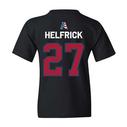 Arkansas - NCAA Baseball : Ryder Helfrick - Patriotic Collection Youth T-Shirt-1