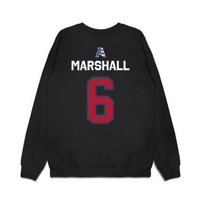 Arkansas - NCAA Football : Chris Marshall - Patriotic Collection Premium Crewneck Sweatshirt-1