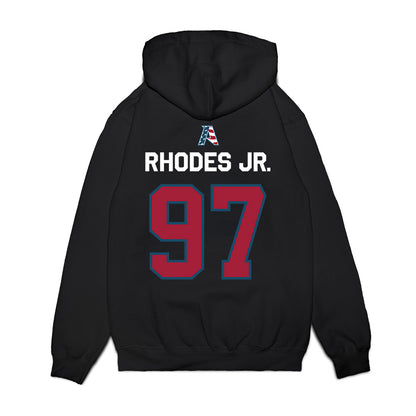Arkansas - NCAA Football : Quincy Rhodes Jr. - Patriotic Collection Premium Hooded Sweatshirt-1