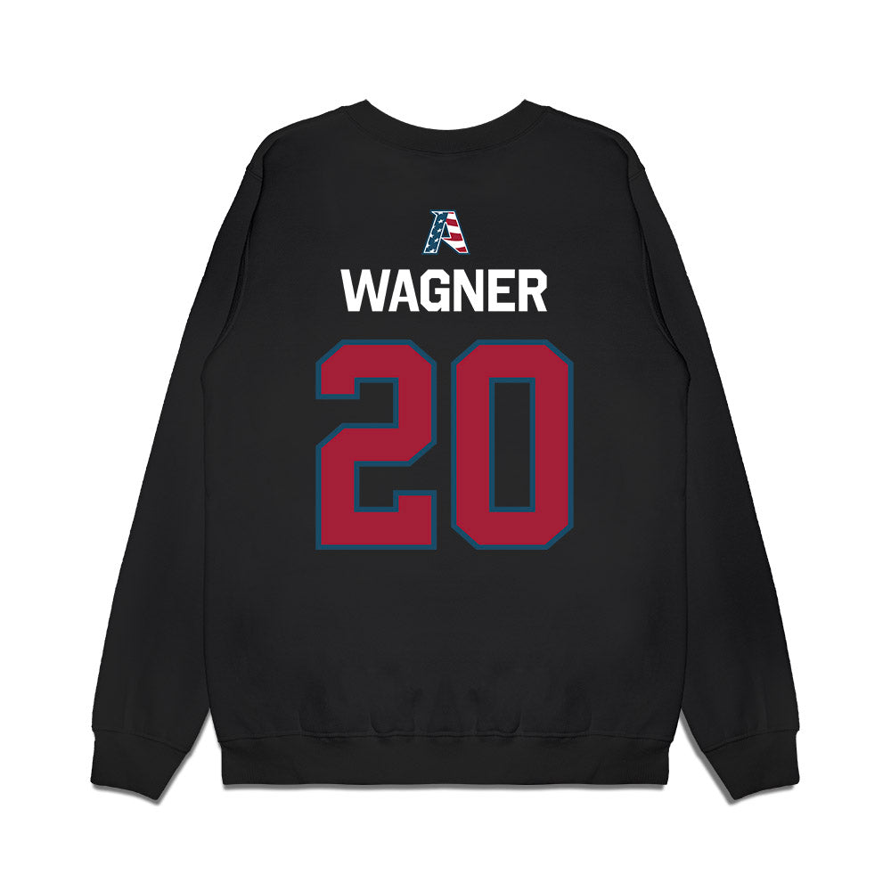 Arkansas - NCAA Women's Soccer : Natalie Wagner - Patriotic Collection Premium Crewneck Sweatshirt-1