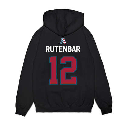 Arkansas - NCAA Baseball : Carter Rutenbar - Patriotic Collection Premium Hooded Sweatshirt-1