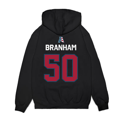 Arkansas - NCAA Football : Kobe Branham - Patriotic Collection Premium Hooded Sweatshirt-1