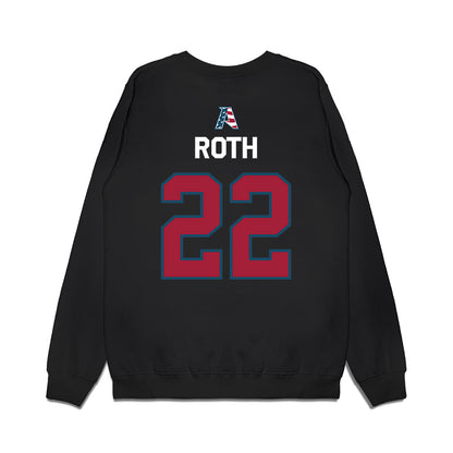 Arkansas - NCAA Women's Volleyball : Ava Roth - Patriotic Collection Premium Crewneck Sweatshirt-1