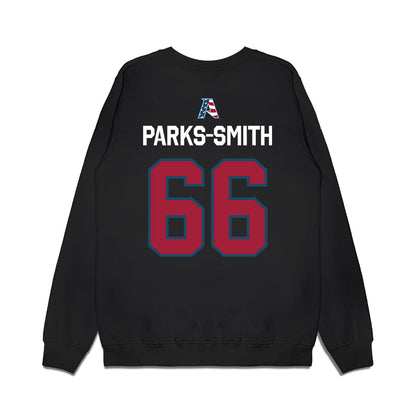 Arkansas - NCAA Football : Payton Parks-Smith - Patriotic Collection Premium Crewneck Sweatshirt-1
