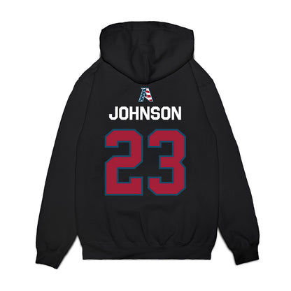 Arkansas - NCAA Softball : Reagan Johnson - Patriotic Collection Premium Hooded Sweatshirt-1