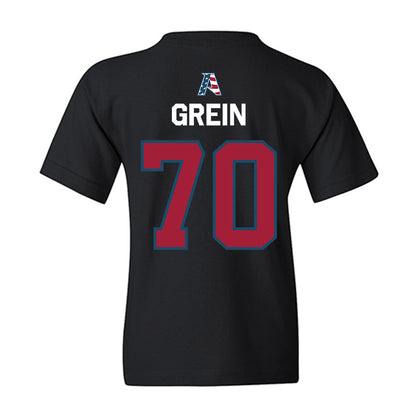 Arkansas - NCAA Football : Dan Grein - Patriotic Collection Youth T-Shirt-1