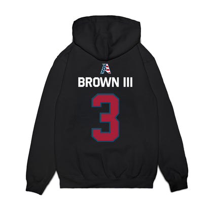 Arkansas - NCAA Football : CS Brown III - Patriotic Collection Premium Hooded Sweatshirt-1