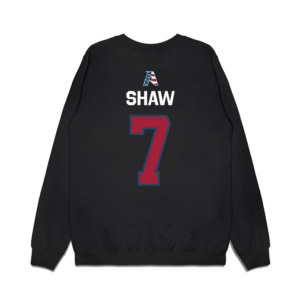 Arkansas - NCAA Football : Bradley Shaw - Patriotic Collection Premium Crewneck Sweatshirt-1