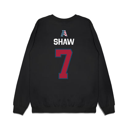 Arkansas - NCAA Football : Bradley Shaw - Patriotic Collection Premium Crewneck Sweatshirt-1