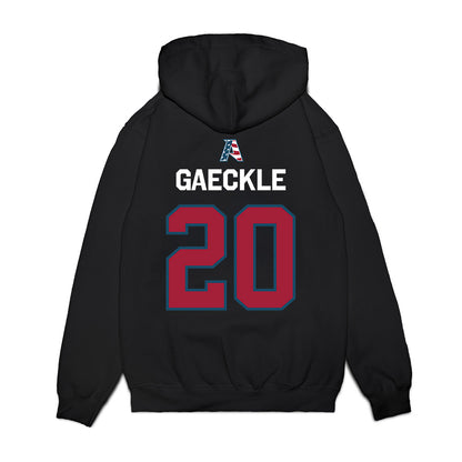 Arkansas - NCAA Baseball : Gabe Gaeckle - Patriotic Collection Premium Hooded Sweatshirt-1