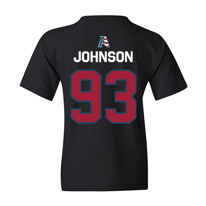 Arkansas - NCAA Football : keiundre johnson - Patriotic Collection Youth T-Shirt-1