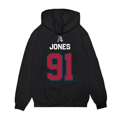 Arkansas - NCAA Football : Carlon Jones - Patriotic Collection Premium Hooded Sweatshirt-1