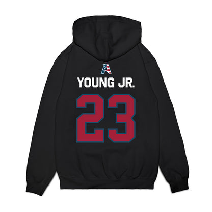 Arkansas - NCAA Football : Kevin Young Jr. - Patriotic Collection Premium Hooded Sweatshirt-1