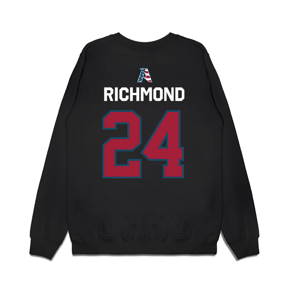 Arkansas - NCAA Men's Basketball : Billy Richmond - Patriotic Collection Premium Crewneck Sweatshirt-1