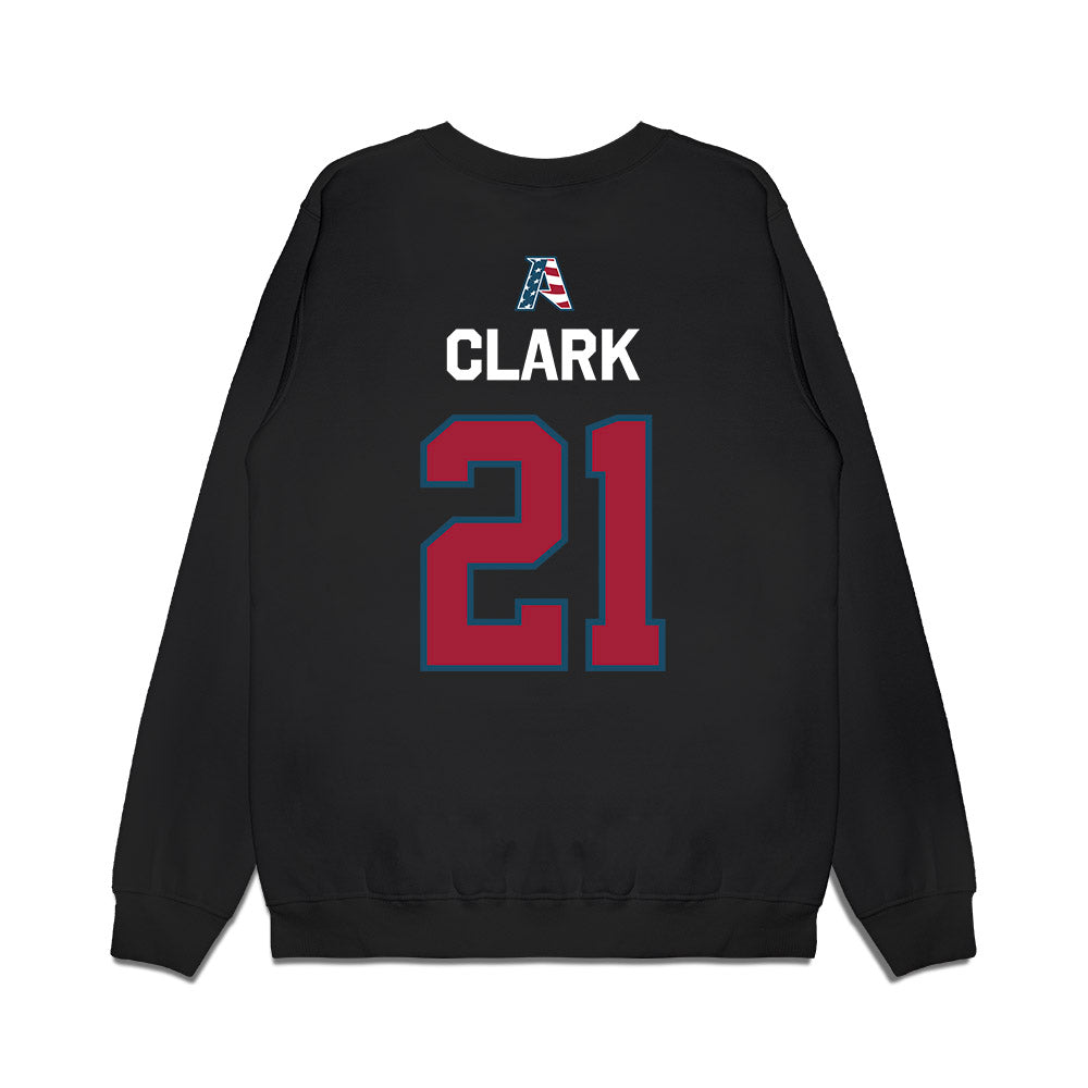 Arkansas - NCAA Baseball : Brenton Clark - Patriotic Collection Premium Crewneck Sweatshirt-1