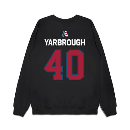 Arkansas - NCAA Football : Colton Yarbrough - Patriotic Collection Premium Crewneck Sweatshirt-1