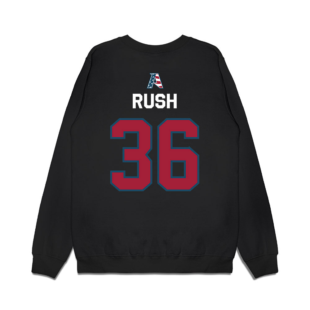 Arkansas - NCAA Football : Gavin Rush - Patriotic Collection Premium Crewneck Sweatshirt-1