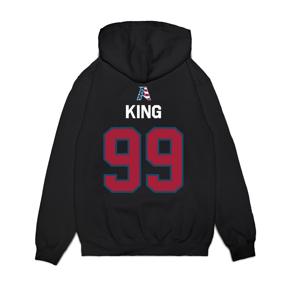 Arkansas - NCAA Softball : Lexi King - Patriotic Collection Premium Hooded Sweatshirt-1
