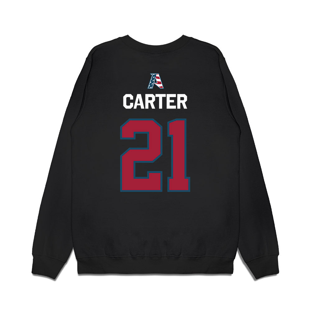 Arkansas - NCAA Softball : Ava Carter - Patriotic Collection Premium Crewneck Sweatshirt-1
