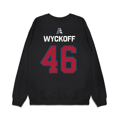 Arkansas - NCAA Softball : Kailey Wyckoff - Patriotic Collection Premium Crewneck Sweatshirt-1