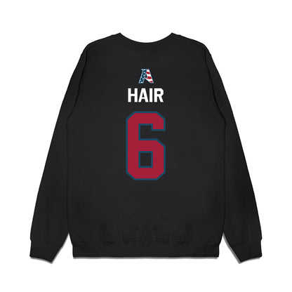 Arkansas - NCAA Women's Soccer : Cora Hair - Patriotic Collection Premium Crewneck Sweatshirt-1