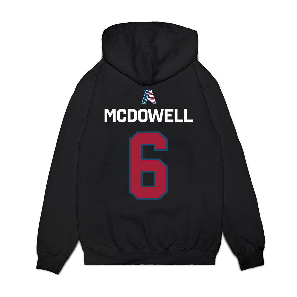 Arkansas - NCAA Softball : Ella McDowell - Patriotic Collection Premium Hooded Sweatshirt-1