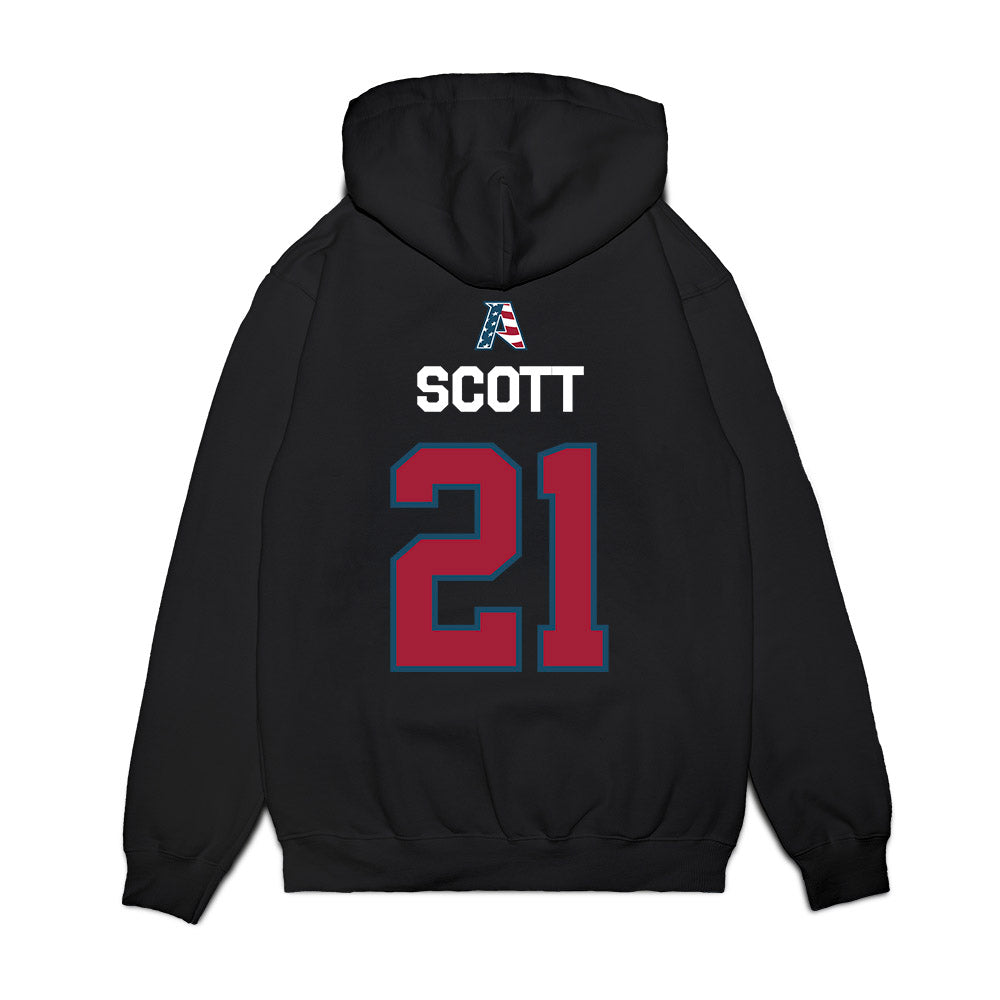 Arkansas - NCAA Football : Tyler Scott - Patriotic Collection Premium Hooded Sweatshirt-1