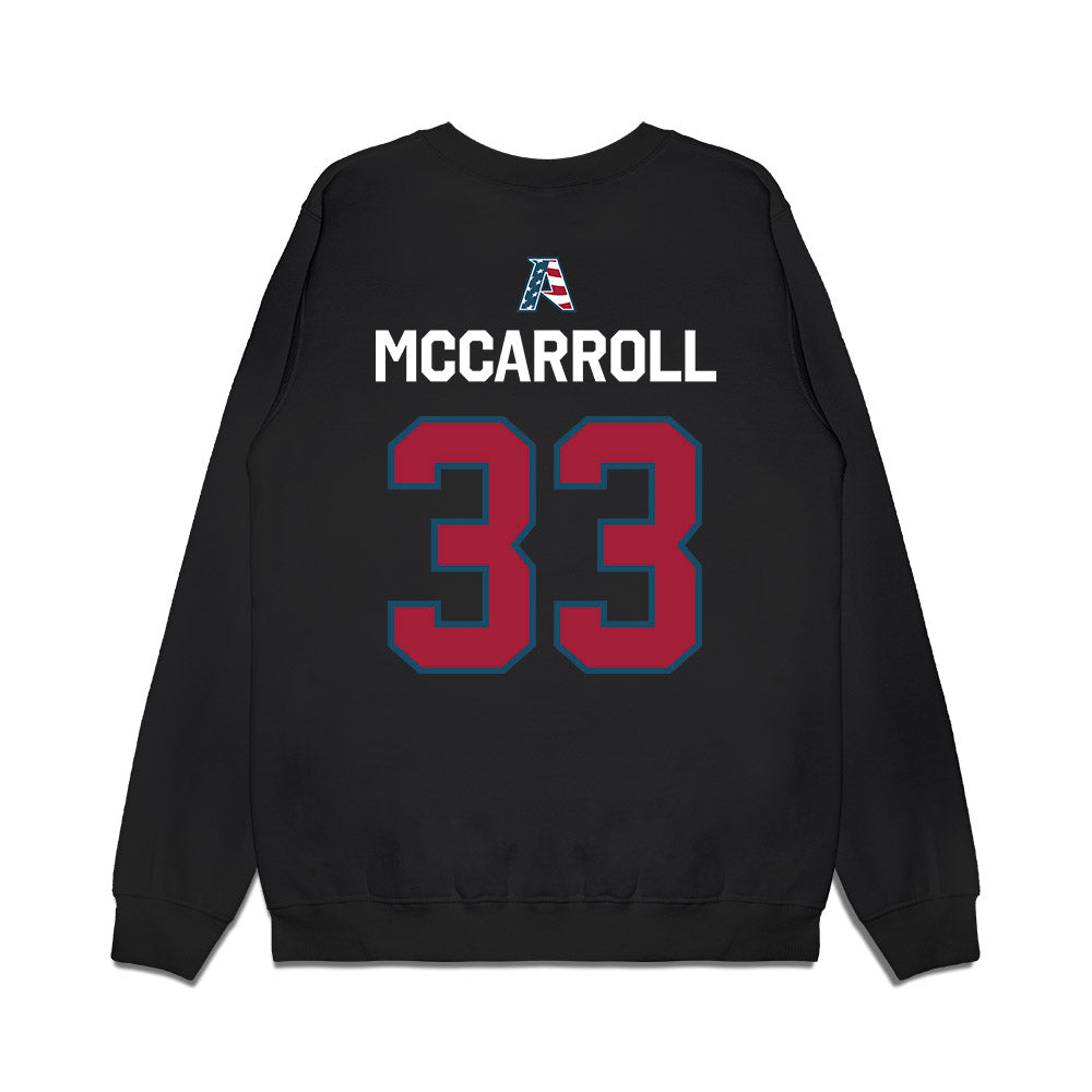 Arkansas - NCAA Women's Volleyball : Maggie McCarroll - Patriotic Collection Premium Crewneck Sweatshirt-1