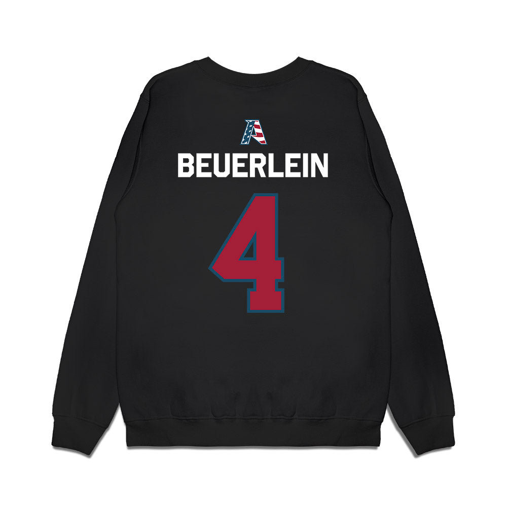 Arkansas - NCAA Softball : Reis Beuerlein - Patriotic Collection Premium Crewneck Sweatshirt-1