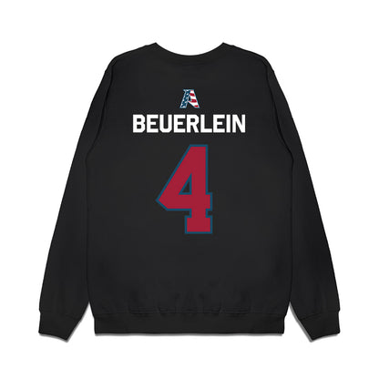 Arkansas - NCAA Softball : Reis Beuerlein - Patriotic Collection Premium Crewneck Sweatshirt-1