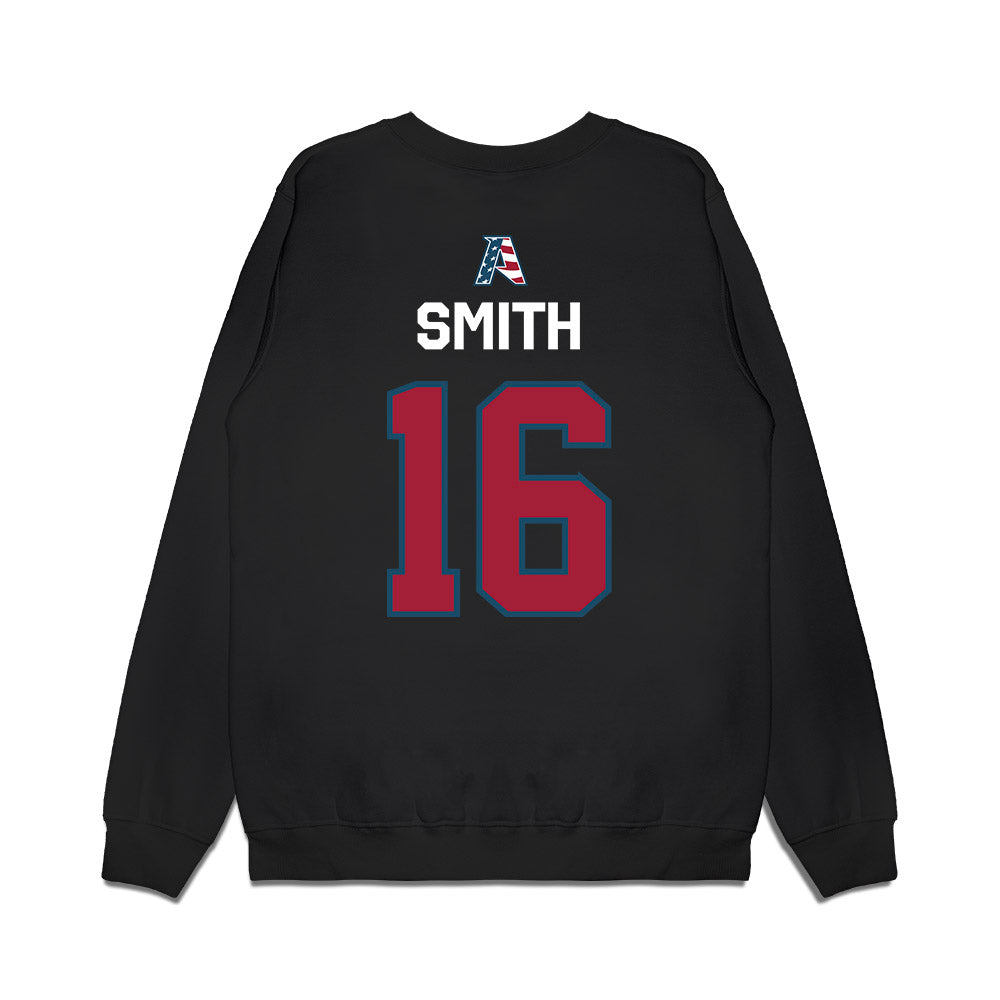 Arkansas - NCAA Women's Volleyball : Layla Smith - Patriotic Collection Premium Crewneck Sweatshirt-1