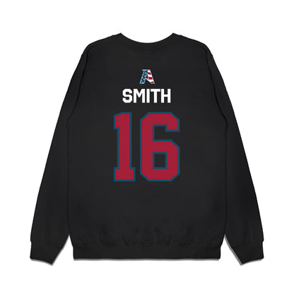 Arkansas - NCAA Women's Volleyball : Layla Smith - Patriotic Collection Premium Crewneck Sweatshirt-1
