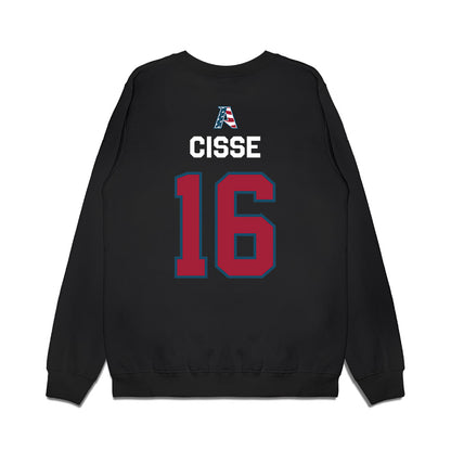 Arkansas - NCAA Football : Ismael Cisse - Patriotic Collection Premium Crewneck Sweatshirt-1