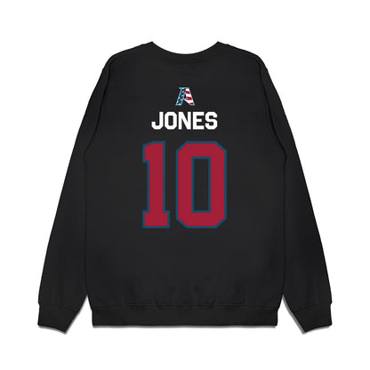 Arkansas - NCAA Women's Basketball : Taleyah Jones - Patriotic Collection Premium Crewneck Sweatshirt-1