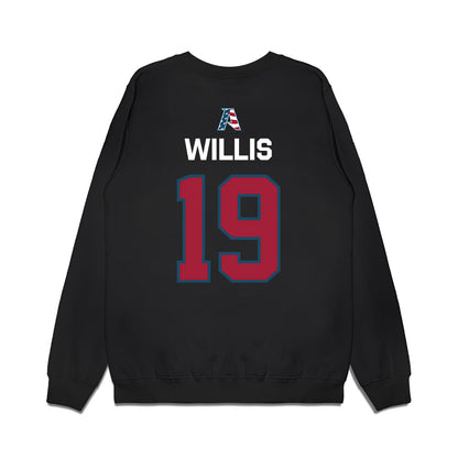 Arkansas - NCAA Baseball : Carson Willis - Patriotic Collection Premium Crewneck Sweatshirt-1