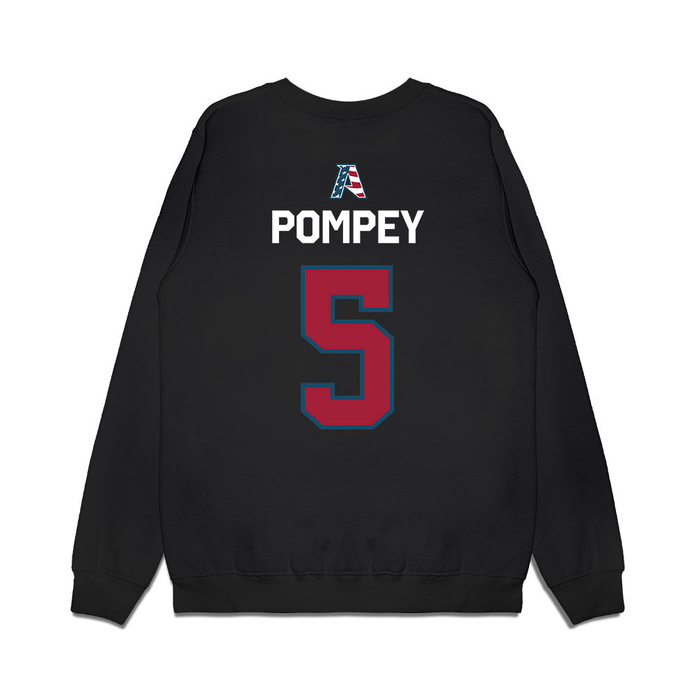 Arkansas - NCAA Baseball : TJ Pompey - Patriotic Collection Premium Crewneck Sweatshirt-1