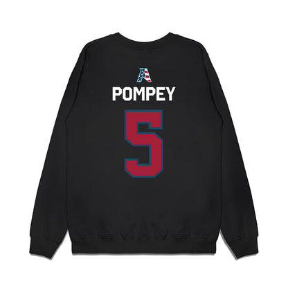 Arkansas - NCAA Baseball : TJ Pompey - Patriotic Collection Premium Crewneck Sweatshirt-1