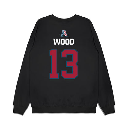 Arkansas - NCAA Softball : Kasey Wood - Patriotic Collection Premium Crewneck Sweatshirt-1