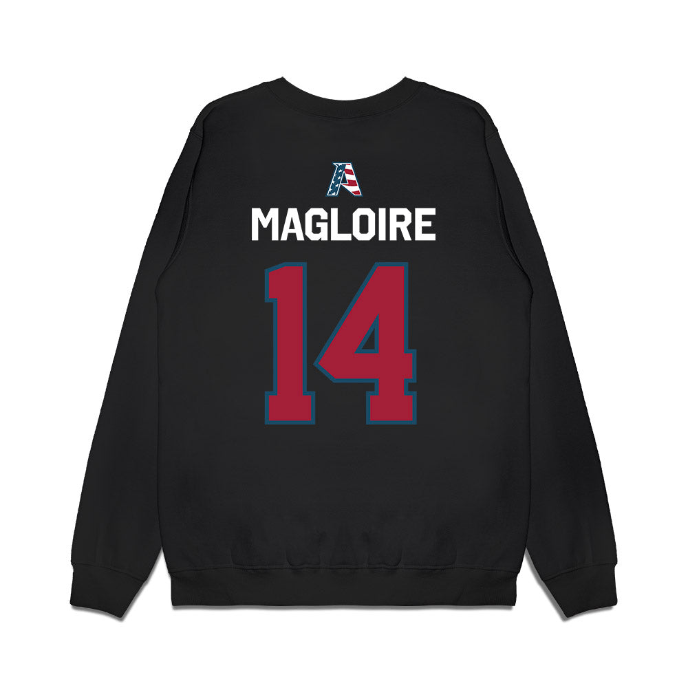 Arkansas - NCAA Football : Kyeaure Magloire - Patriotic Collection Premium Crewneck Sweatshirt-1