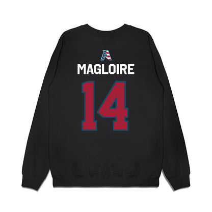 Arkansas - NCAA Football : Kyeaure Magloire - Patriotic Collection Premium Crewneck Sweatshirt-1