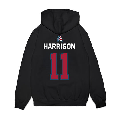 Arkansas - NCAA Football : Monte Harrison - Patriotic Collection Premium Hooded Sweatshirt-1