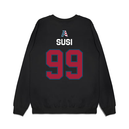 Arkansas - NCAA Women's Soccer : Zoe Susi - Patriotic Collection Premium Crewneck Sweatshirt-1