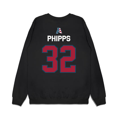 Arkansas - NCAA Football : Landon Phipps - Patriotic Collection Premium Crewneck Sweatshirt-1